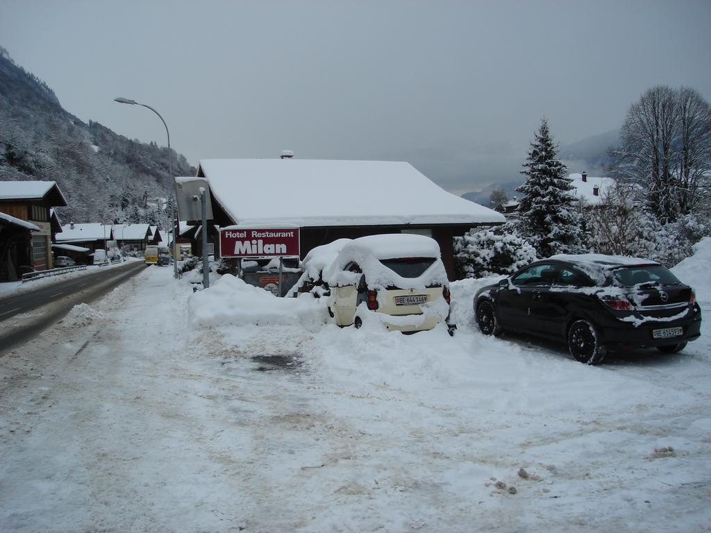 Hotel Milan B&B Ringgenberg Bagian luar foto