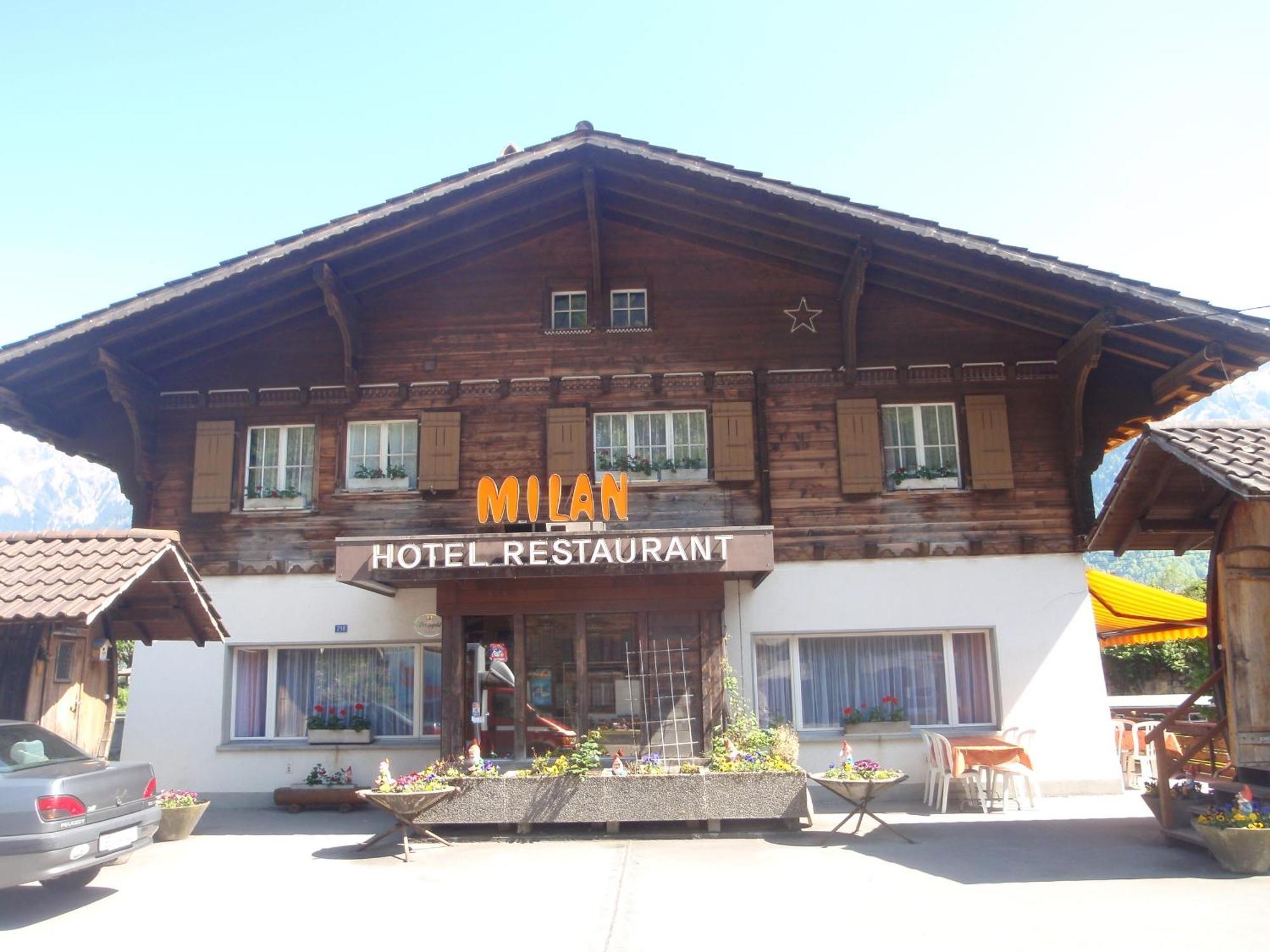 Hotel Milan B&B Ringgenberg Bagian luar foto