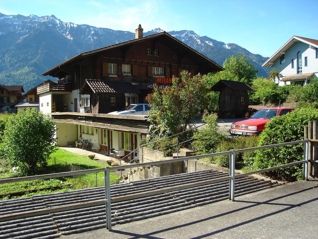 Hotel Milan B&B Ringgenberg Bagian luar foto